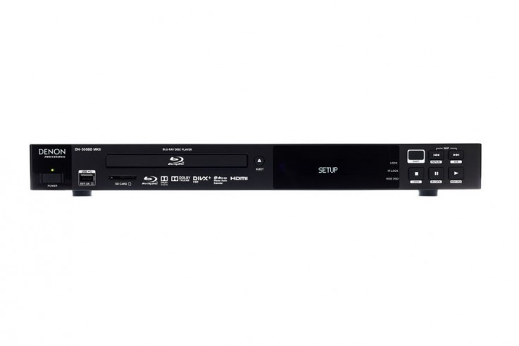 denon dn500bd2 front