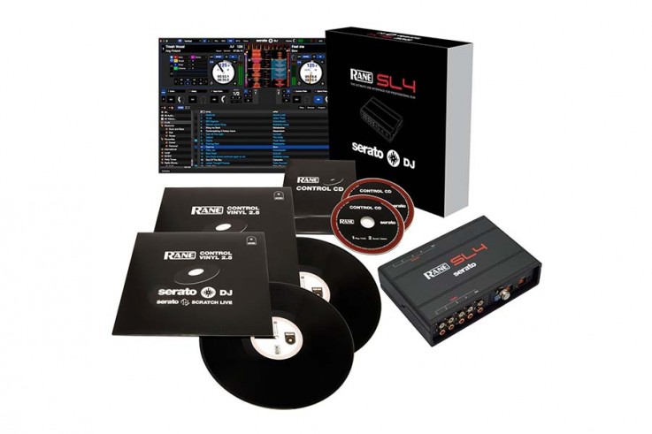 Rane Serato SL4 With control vinyl + CDs