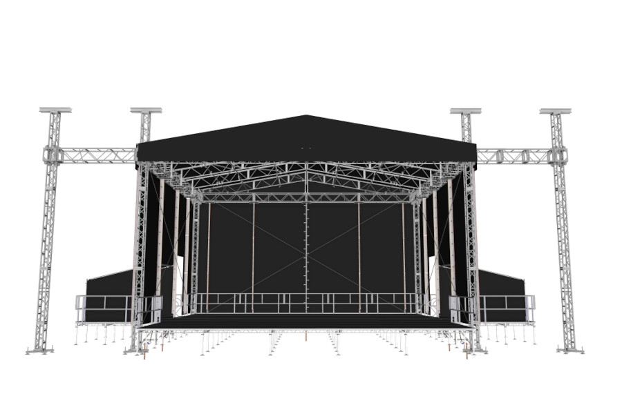 13m x 11m JTE GP Roof Stage